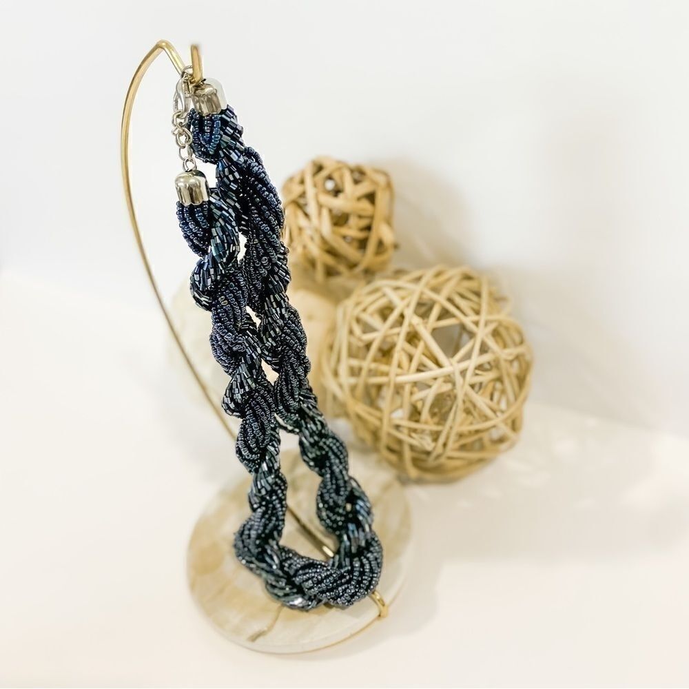 3/$20 Seed Bead Braided necklace